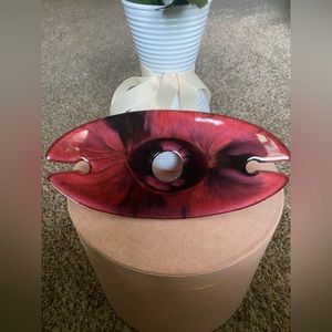 Handmade Resin Wineglass Holder